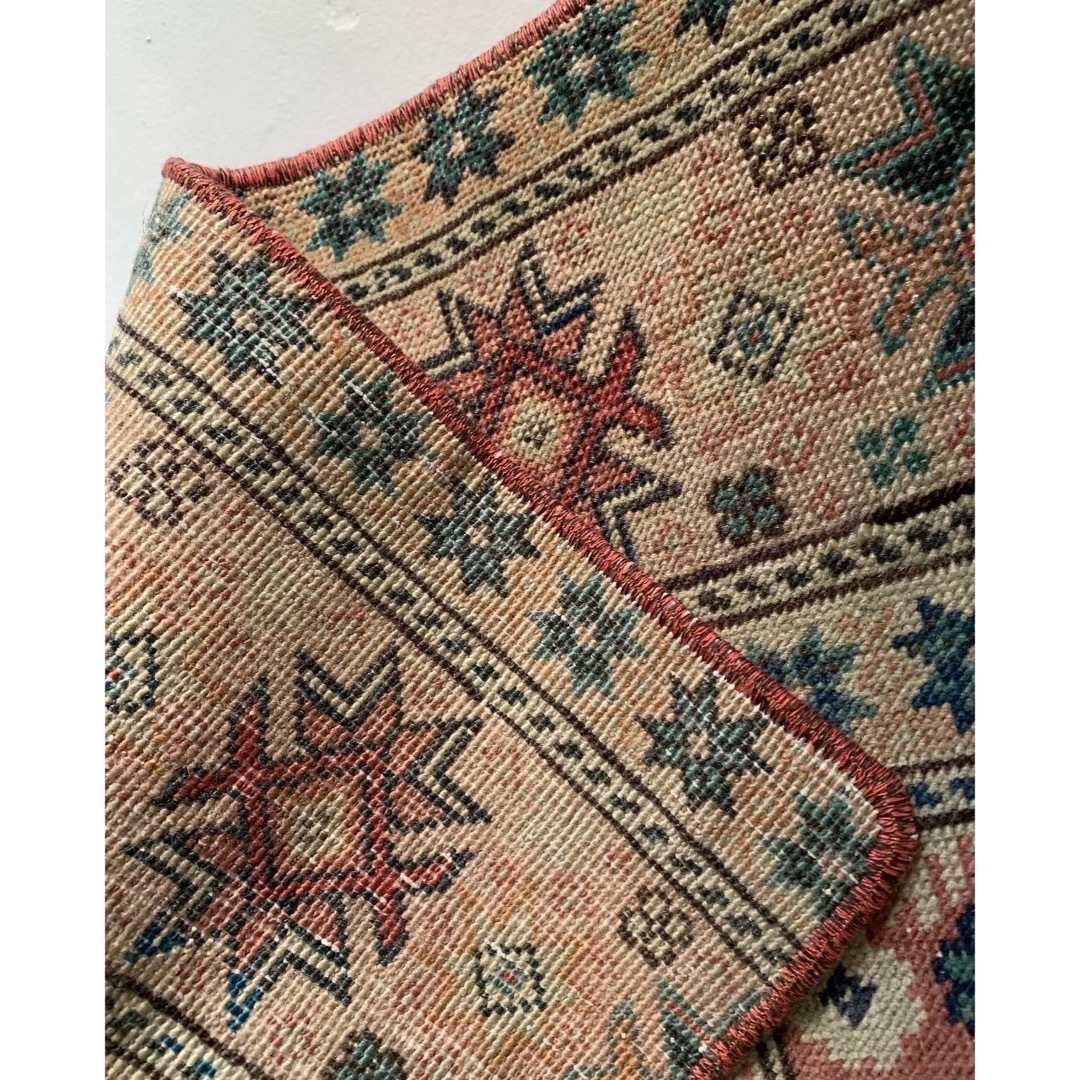 55.5×101"Bubble" ViNTAGE TURKiSH RUG 2