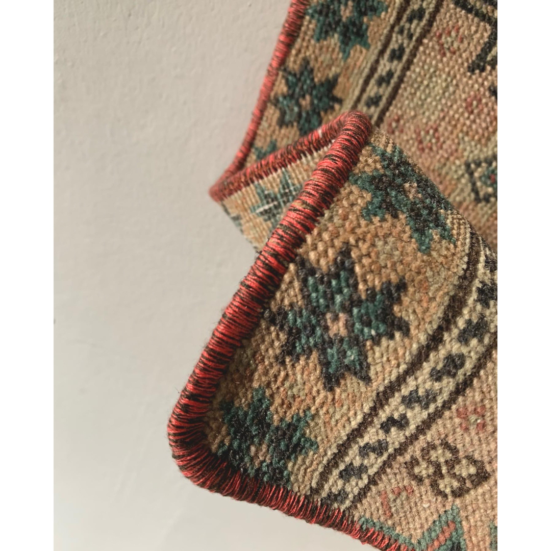 55.5×101"Bubble" ViNTAGE TURKiSH RUG 3