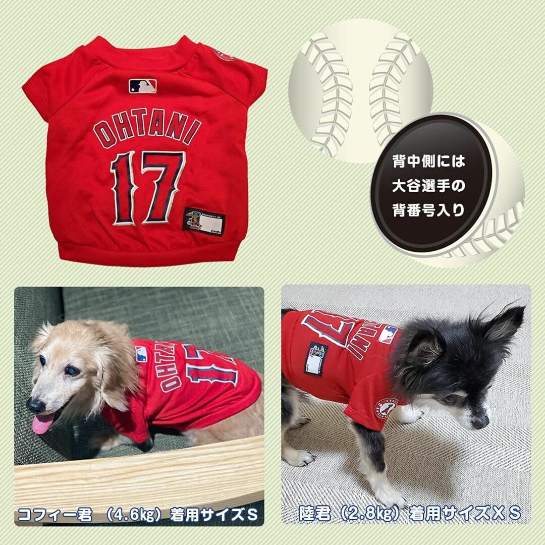 【数量限定】MLB(エムエルビー) LOS ANGELES ANGELS 犬 3