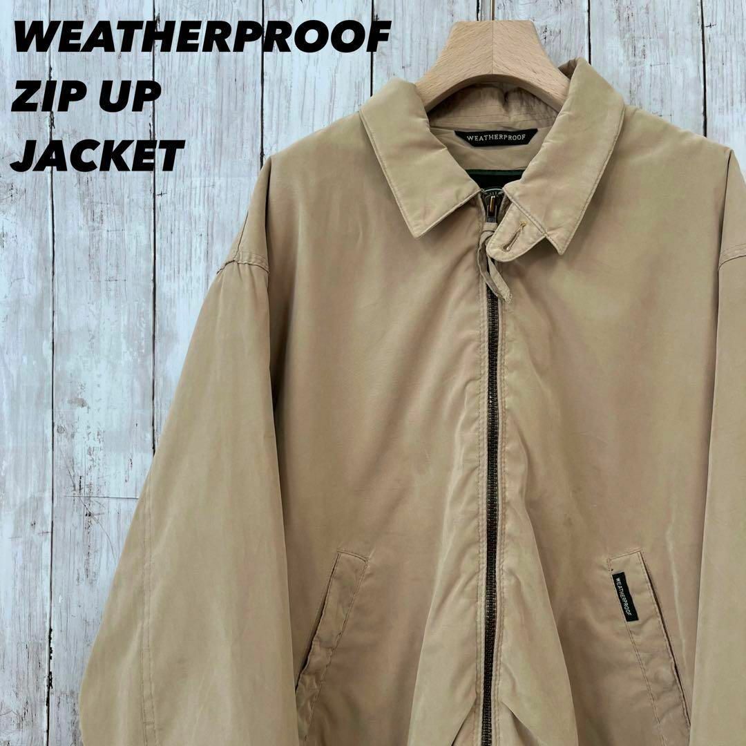 ヴィンテージ古着 WEATHERPROOF スイングトップブルゾン サイズS | フリマアプリ ラクマ