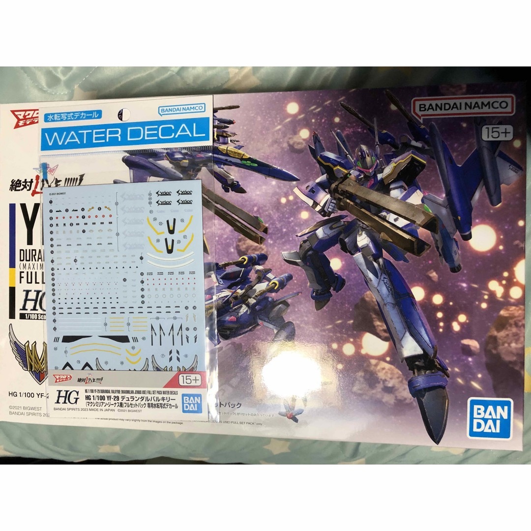 エンタメ/ホビーHG YF-29 デュランダルバルキリー(マクシミリアン