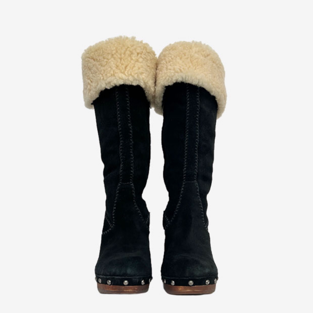 UGG☆ムートンブーツ2WAYダークグレー24フリークスストア購入