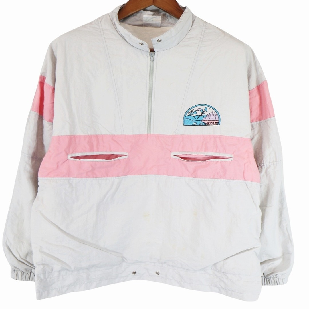 adidas - 90年代 フランス製 adidas アディダス プルオーバー ナイロン
