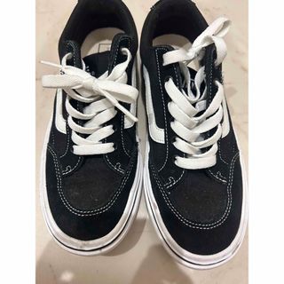 ヴァンズ(VANS)のVANS黒　23.5(スニーカー)