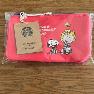 スターバックスコーヒー(Starbucks Coffee)のスターバックス　スヌーピー  コラボポーチ(ポーチ)