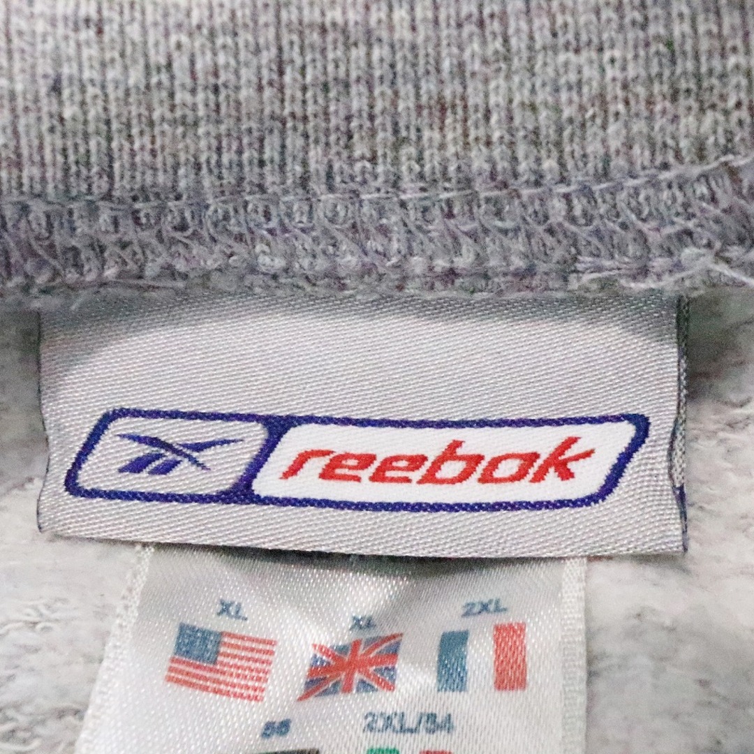 Reebok(リーボック)の2000年代 Reebok リーボック NFL ニューヨーク・ジャイアンツ スウェット プロチーム グレー (メンズ XL) 中古 古着 O5172 メンズのトップス(スウェット)の商品写真