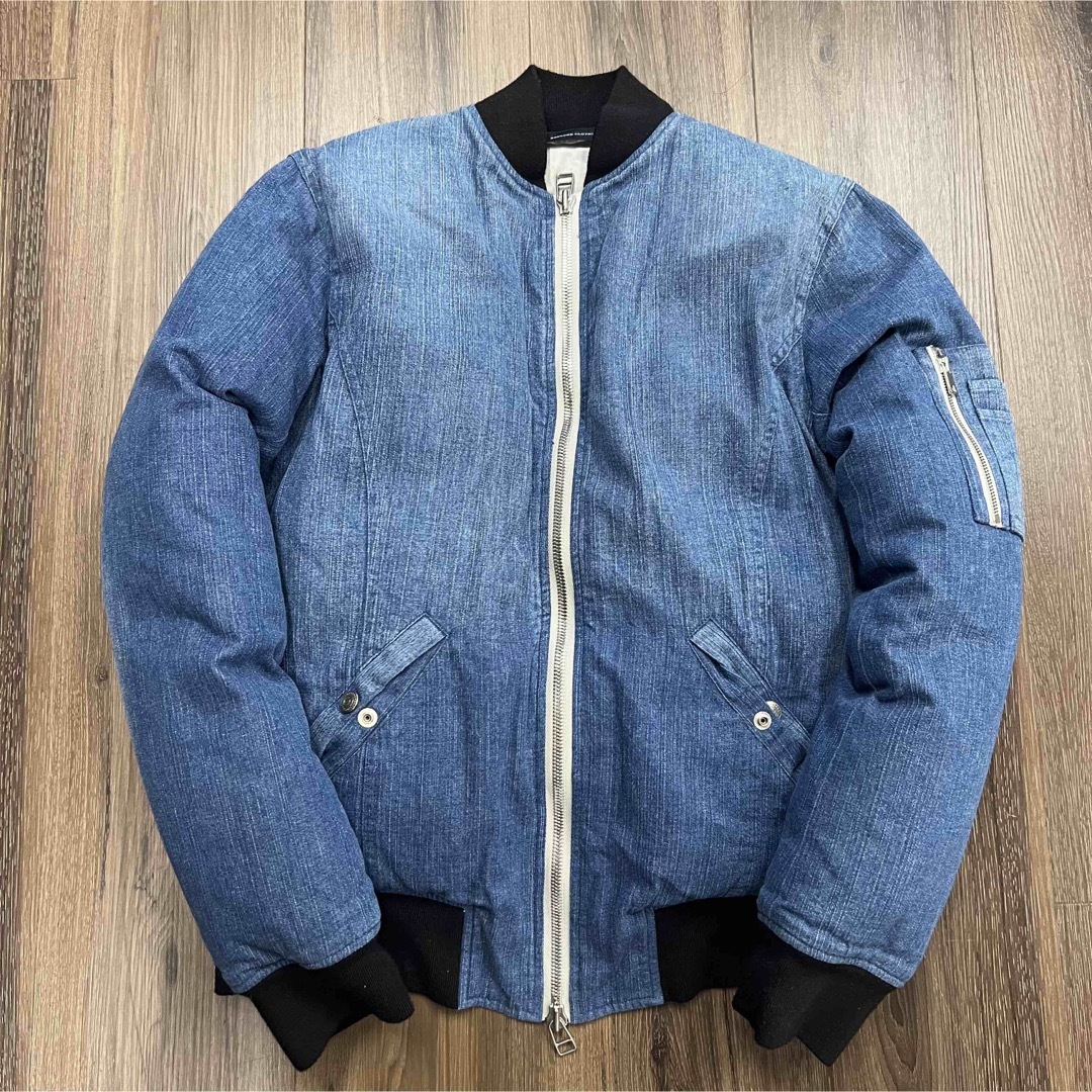 オ RESOUND CLOTHING MA DENIM DOWN JACKET - ブルゾン