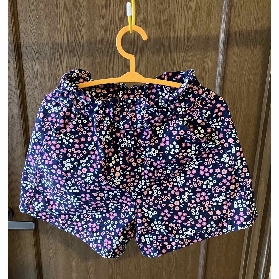 F.O.KIDS(エフオーキッズ)の短パン　女の子　花柄　セラフ キッズ/ベビー/マタニティのキッズ服女の子用(90cm~)(パンツ/スパッツ)の商品写真