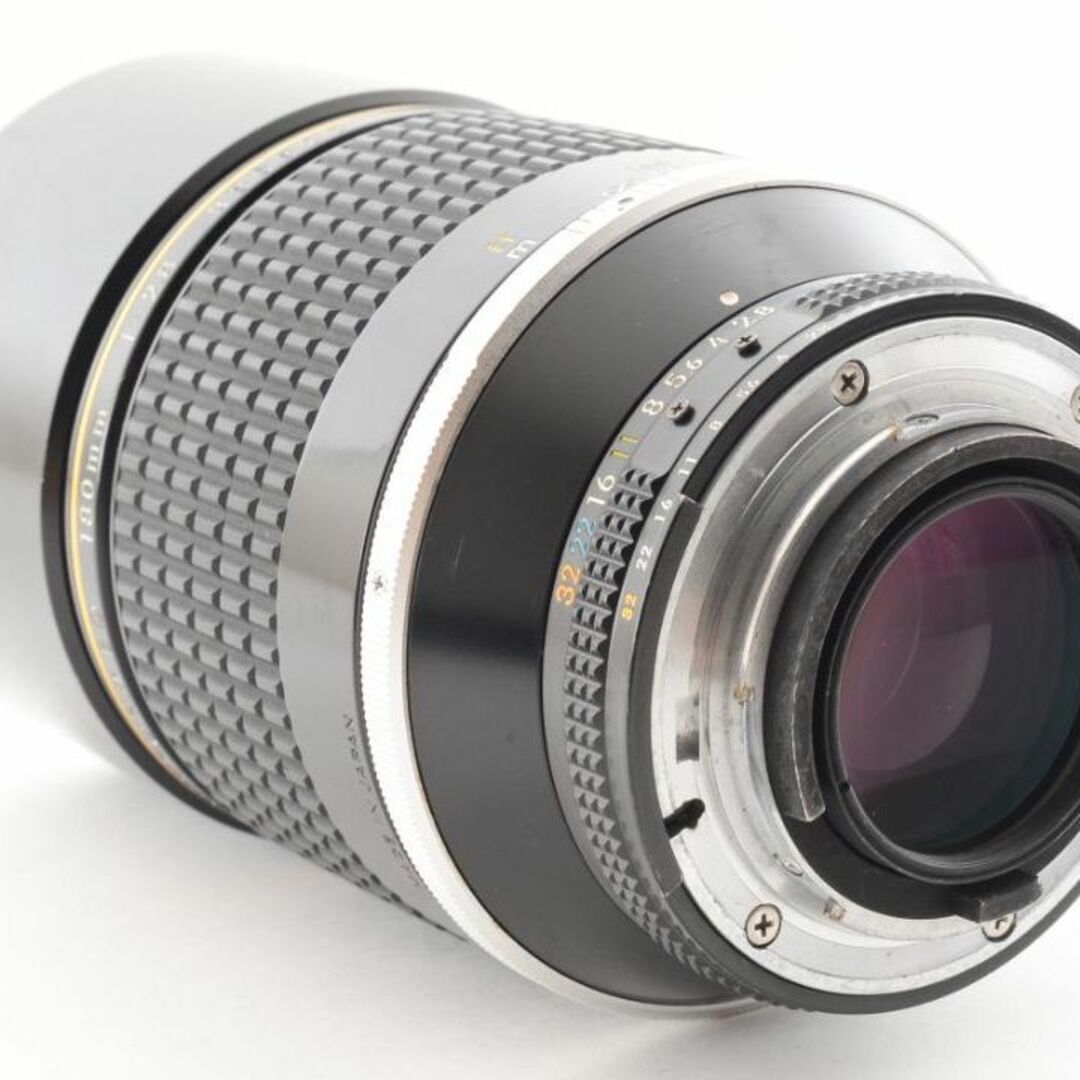 美品 ニコン AI-S NIKKOR ED 180㎜ f2.8 MF H032