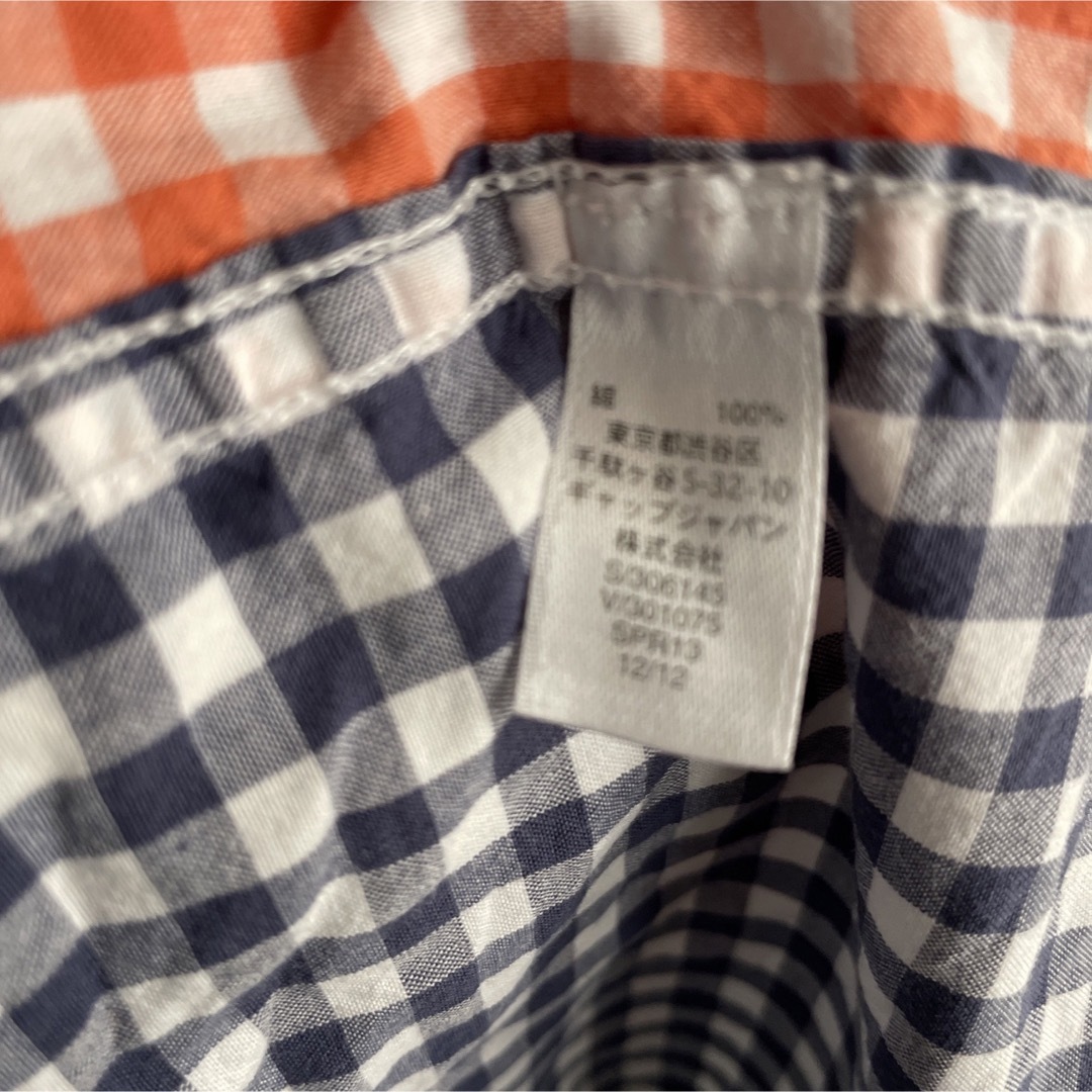 babyGAP(ベビーギャップ)のチェックシャツ　80 キッズ/ベビー/マタニティのベビー服(~85cm)(シャツ/カットソー)の商品写真