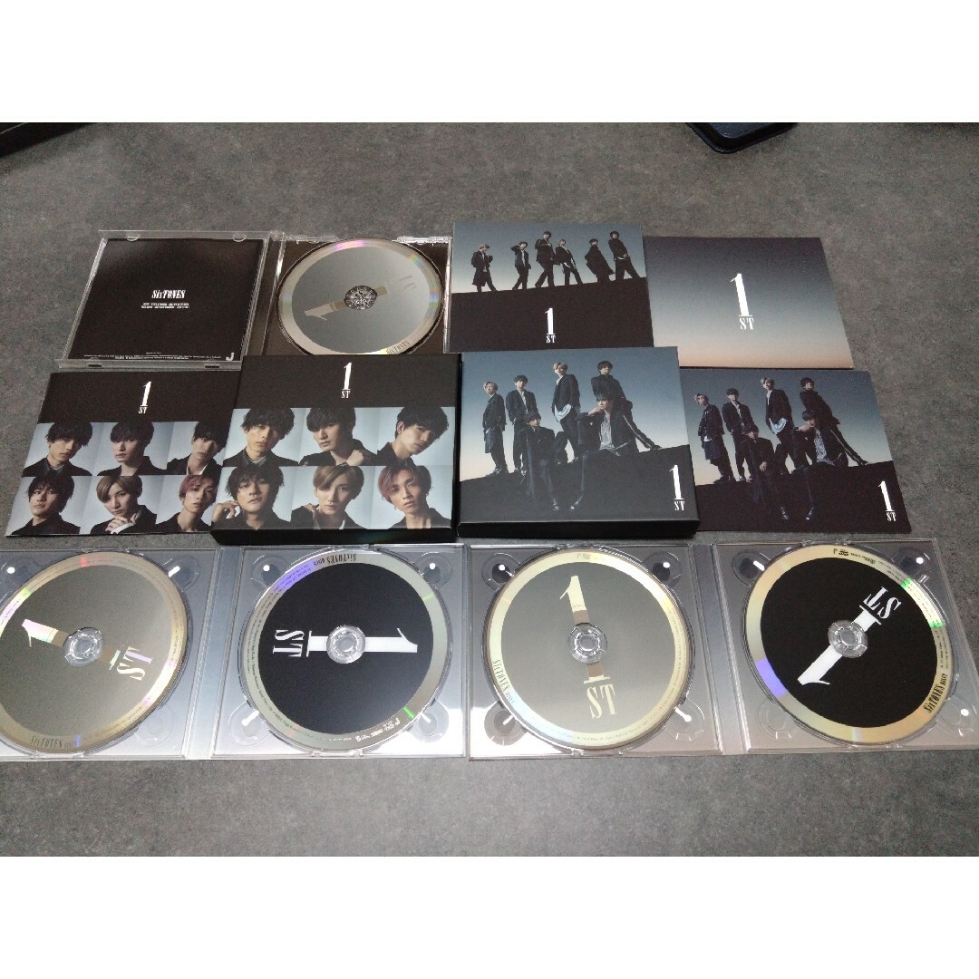 １ｓｔ　SixTONES　アルバム　ファースト　3形態　DVDCD