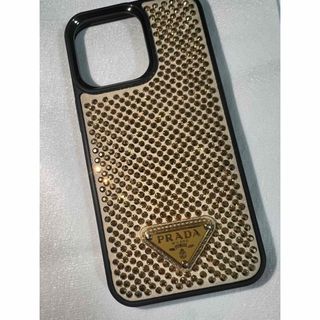 PRADA - PRADA プラダ iPhone 13proケース クリスタル ゴールドの通販