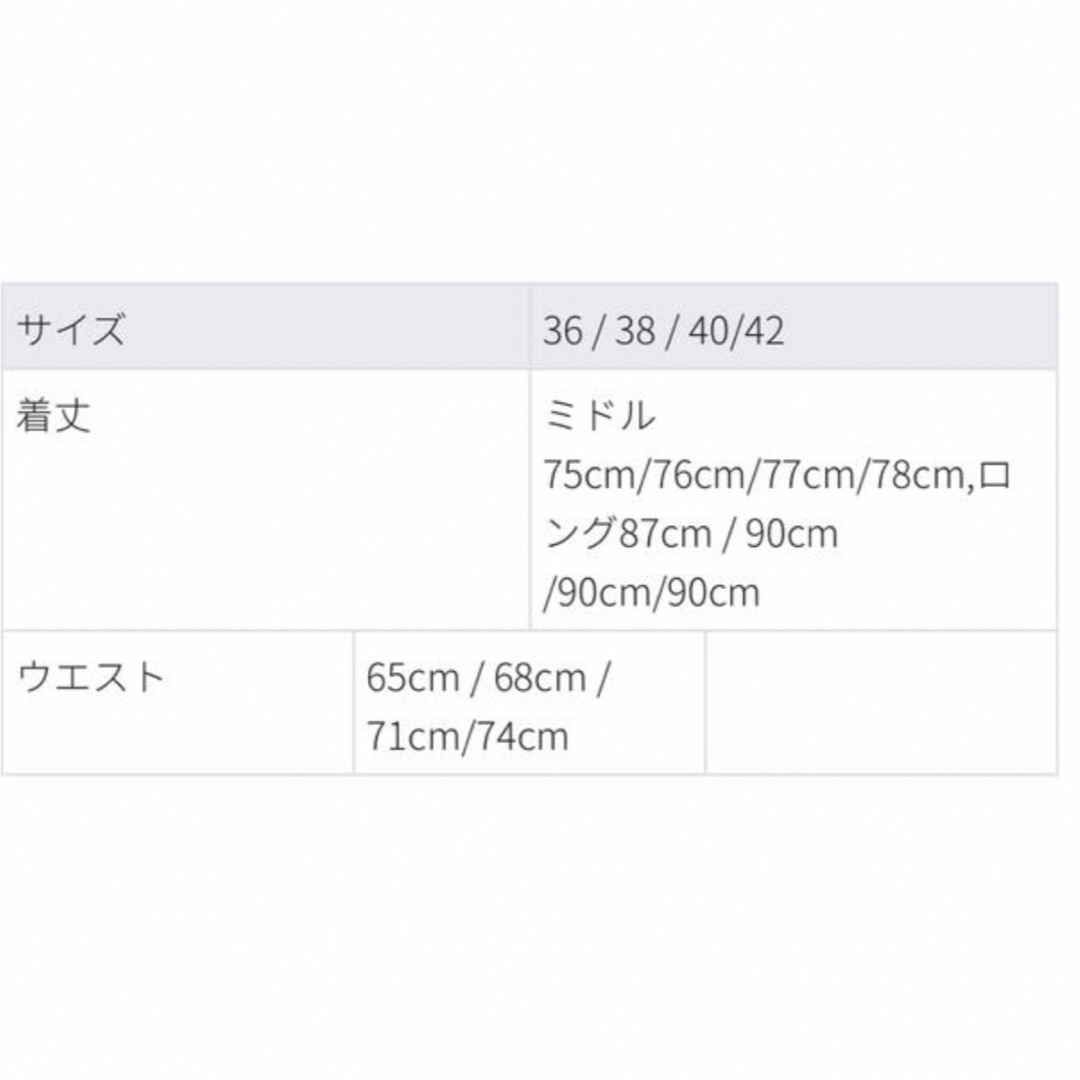 cen セン　プリーツスカート　グレージュ　40 3