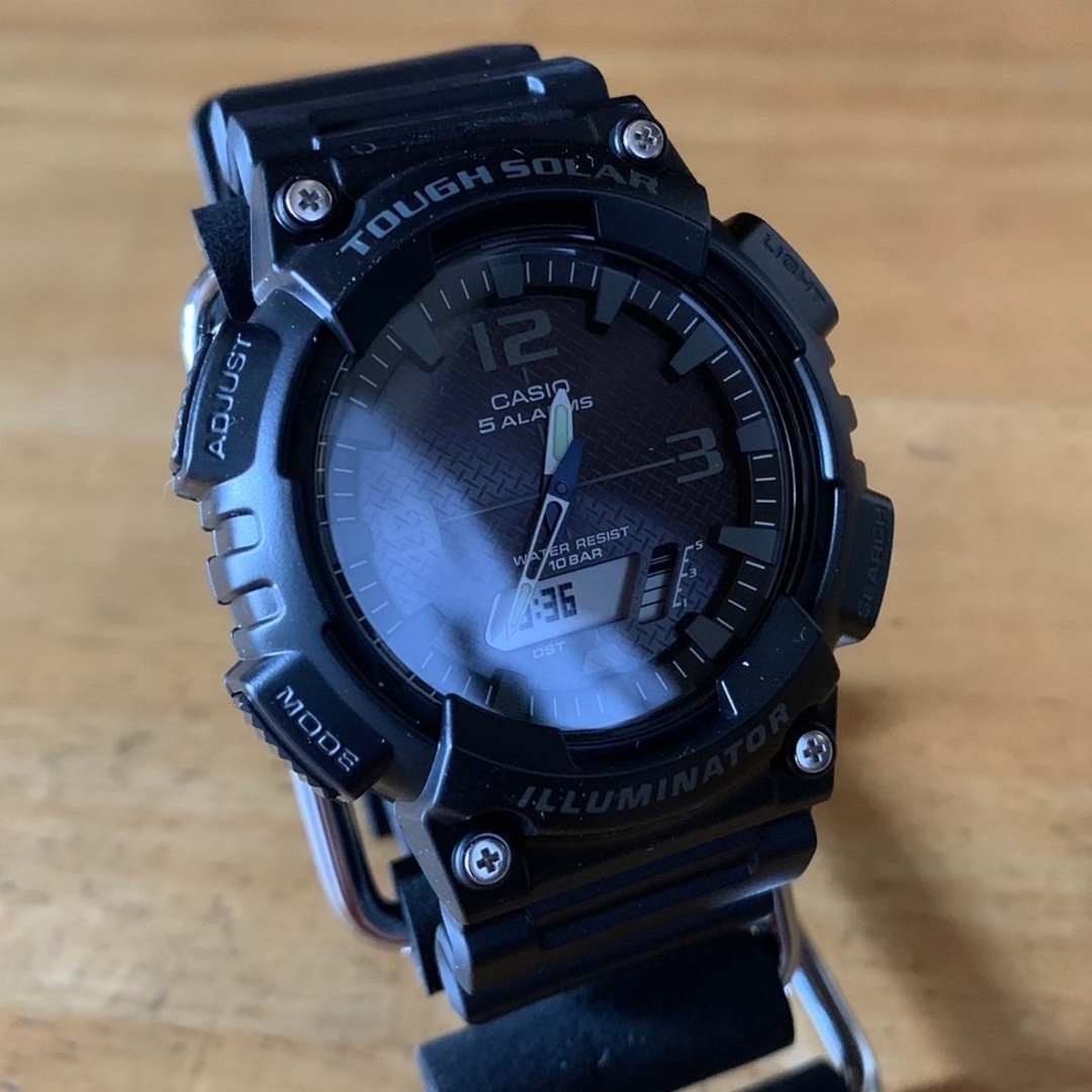 【新品】カシオ CASIO メンズ 腕時計 AQ-S810W-1A2 ブラック