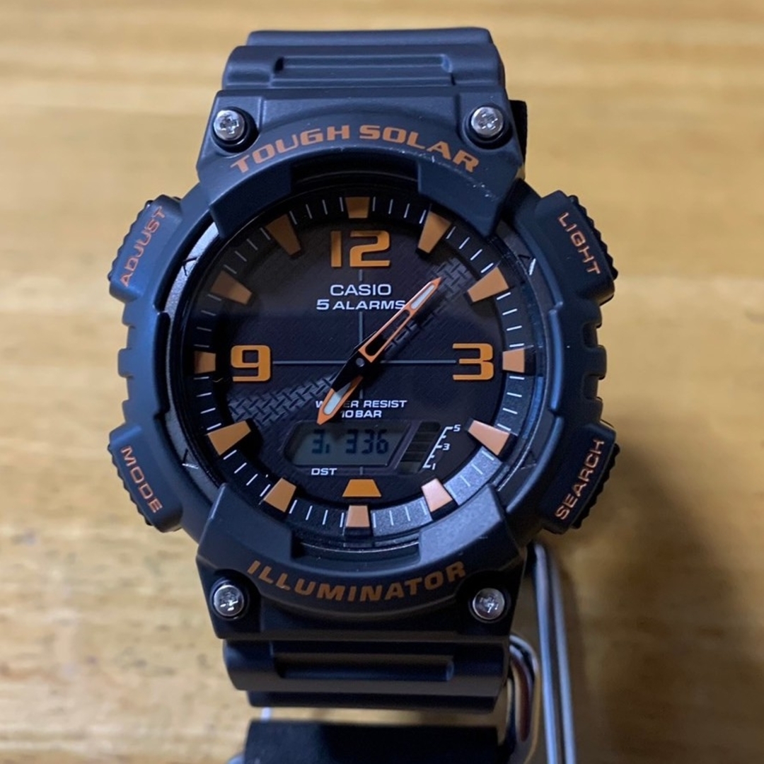 【新品】カシオ CASIO メンズ 腕時計 AQ-S810W-8A ブラック