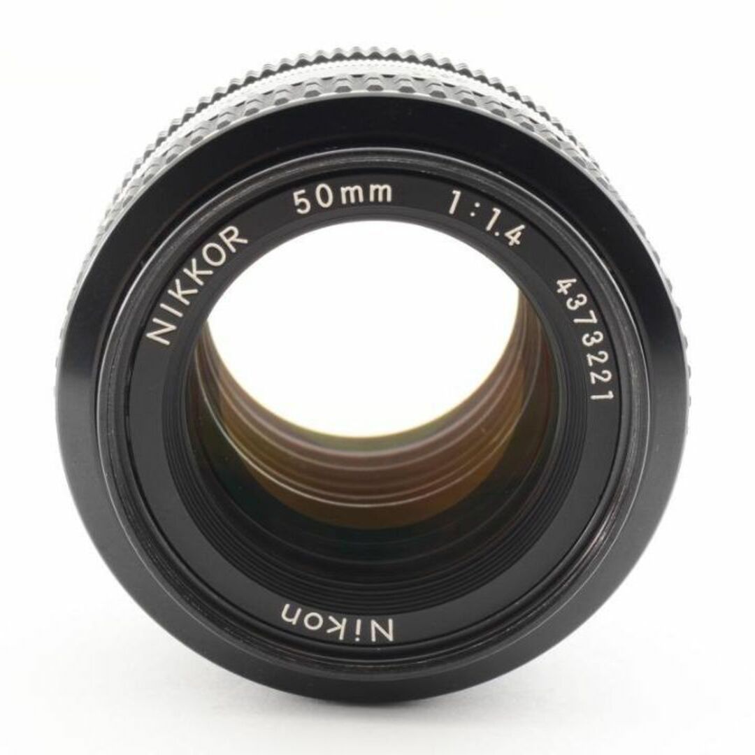 新品級 ニコン AI NIKKOR 50mm f1.4 MF レンズ Y958