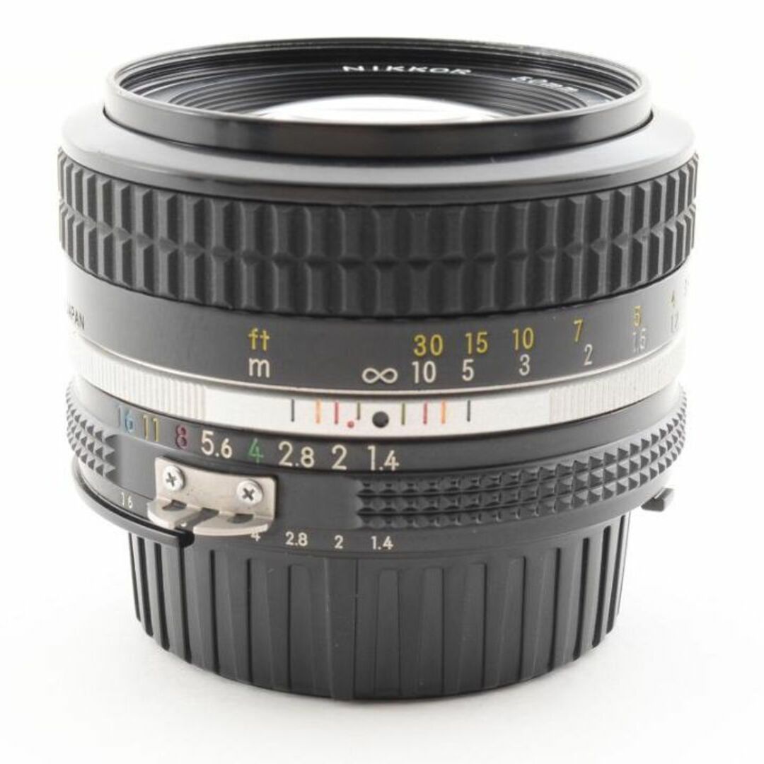 新品級 ニコン AI NIKKOR 50mm f1.4 MF レンズ Y958