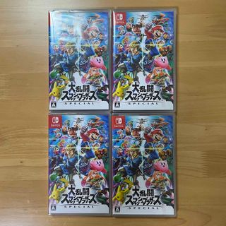 ニンテンドースイッチ(Nintendo Switch)の新品未開封 大乱闘スマッシュブラザーズ Nintendo Switch 4本(家庭用ゲームソフト)