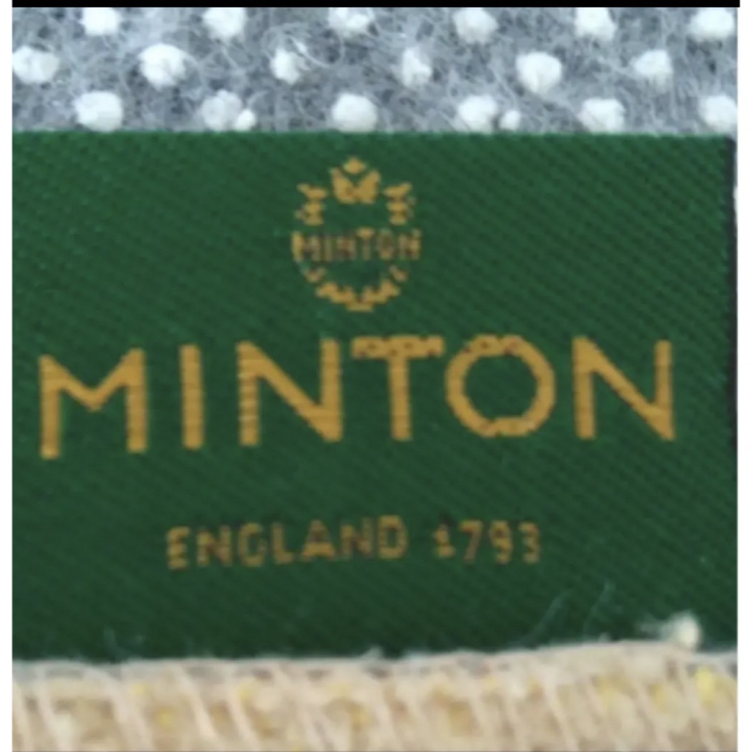 MINTON(ミントン)の英国ミントン　ベルギー製シェニールゴブラン織　玄関マット　裏面滑り止め新品未使用 インテリア/住まい/日用品のラグ/カーペット/マット(玄関マット)の商品写真