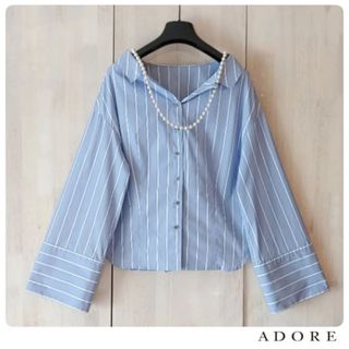 アドーア レース トップスの通販 100点以上 | ADOREのレディースを買う