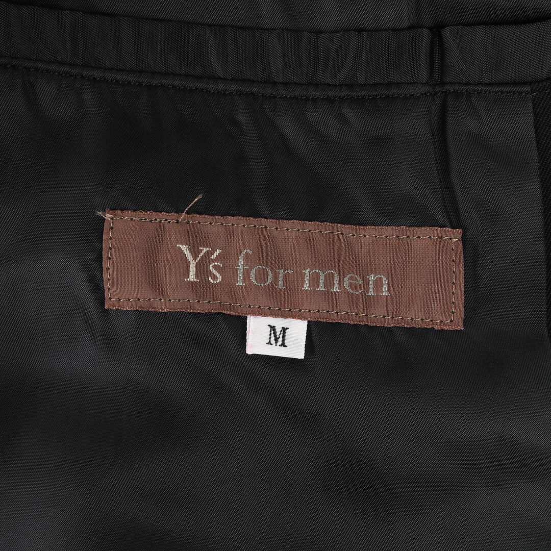 Yohji Yamamoto(Ys) ヨウジヤマモト コート サイズ:M 90s ウールギャバ ダブルジップ ロング コート MW-Y04-100 Ys for men ワイズフォーメン ブラック 黒 日本製 アウター ジャケット ブルゾン 【メンズ】 2