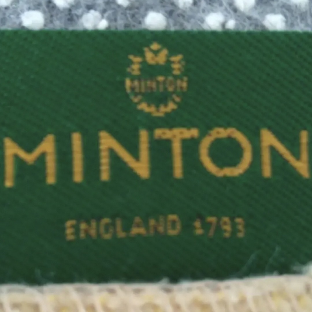 MINTON(ミントン)の英国ミントン　ベルギー製シェニールゴブラン織　玄関マット　裏面滑り止め新品未使用 インテリア/住まい/日用品のラグ/カーペット/マット(玄関マット)の商品写真