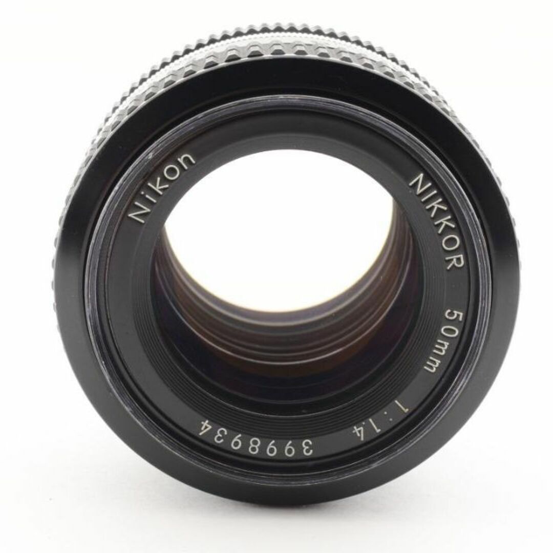 超美品 ニコン AI NIKKOR 50mm f1.4 MF　レンズ　Y853