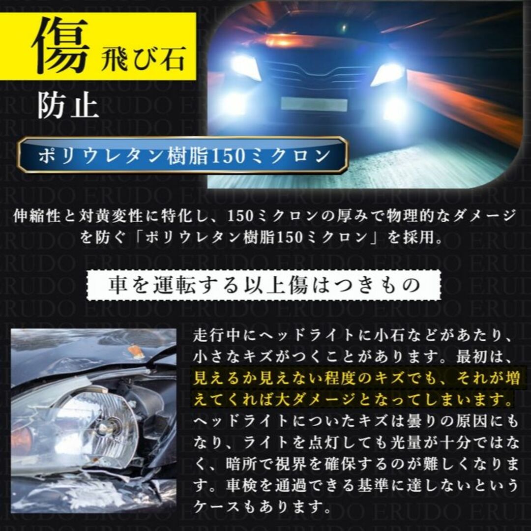 車種専用カット済保護フィルム トヨタ シエンタ ハイブリッド NHP170G型-