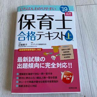 いちばんわかりやすい保育士合格テキスト 上巻’１９年版(資格/検定)