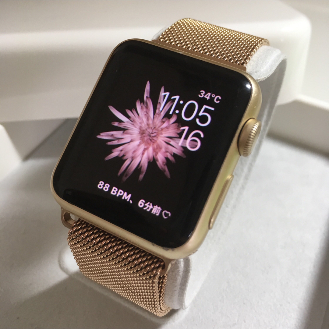 その他Apple Watch SPORT 人気色 Gold 38mm 超希少モデル