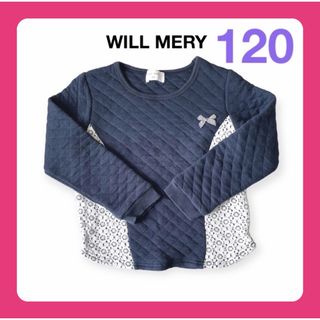 ウィルメリー(WILL MERY)のロンT  120 120㎝　120センチ　女の子　美品　WILL MERY(Tシャツ/カットソー)