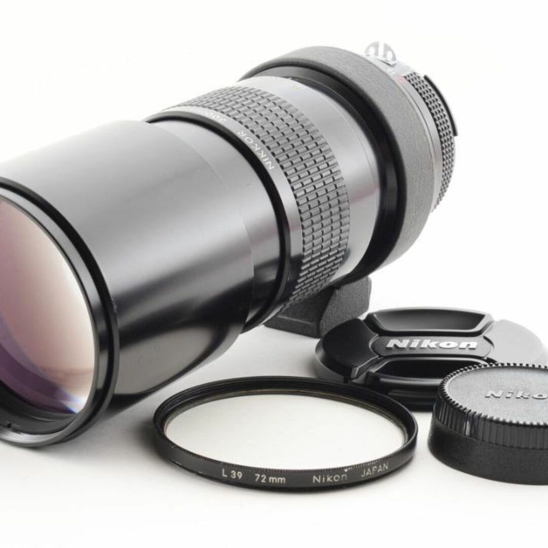 Nikon 超美品 ニコン AI NIKKOR 300mm f4.5 MF レンズ H023の通販 by Old Camera  FactoryJP's shop｜ニコンならラクマ