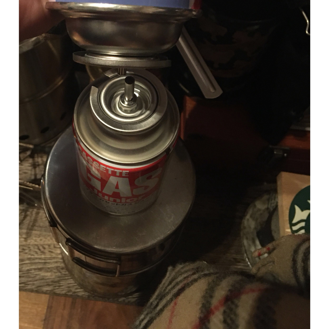 CB缶からCB缶に　ガス詰め替えアダプター スポーツ/アウトドアのアウトドア(ストーブ/コンロ)の商品写真