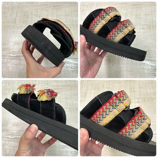 LANVIN - ランバン x スイコック サンダル Moto Vablvn ブラック 26cm