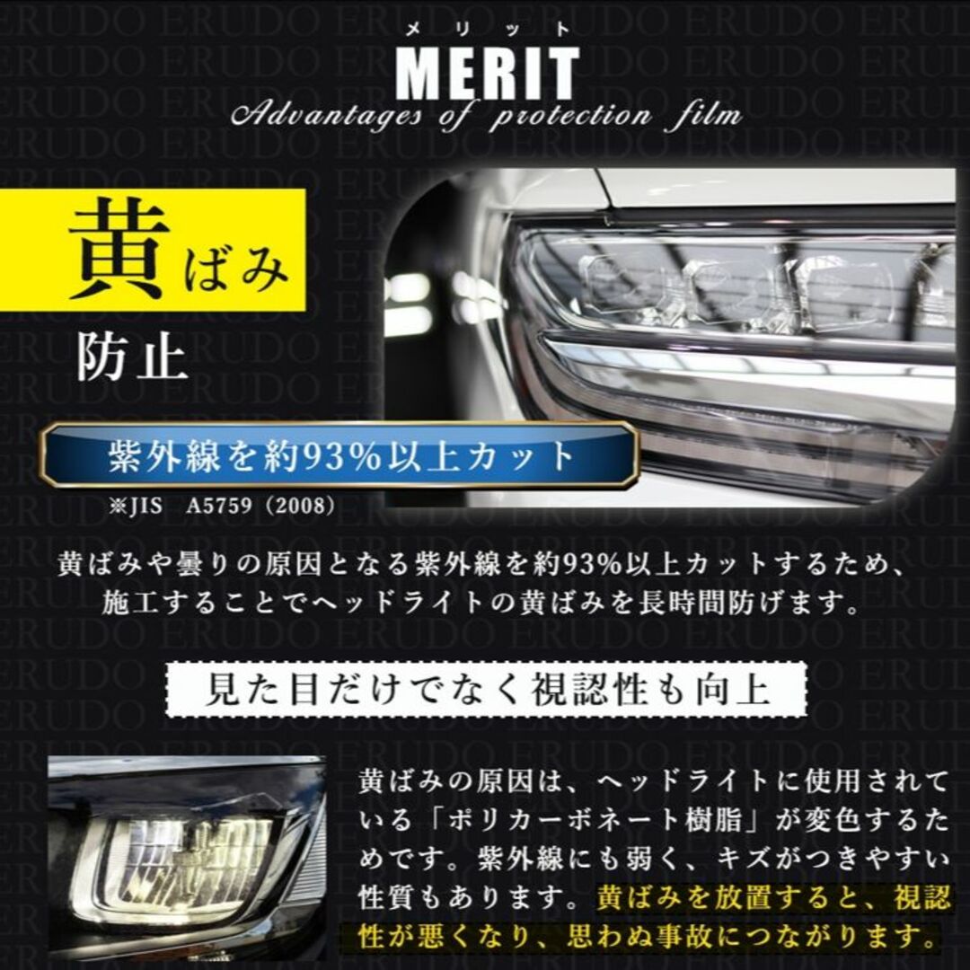 車種専用カット済保護フィルム トヨタ シエンタ ハイブリッド NHP170G型
