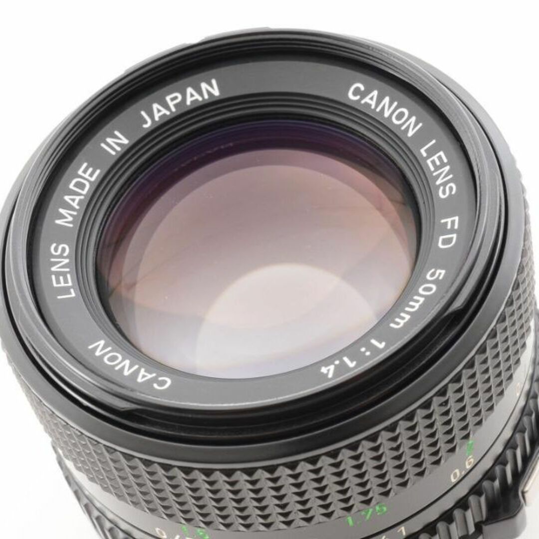 超美品 CANON キャノン　 NEW FD 50㎜ f1.4　レンズ Y998