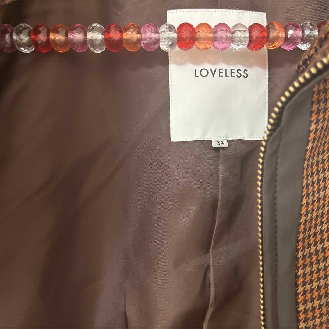 LOVELESS(ラブレス)の超美品♡LOVELESS アウター ブルゾン チェック レディースのジャケット/アウター(ブルゾン)の商品写真
