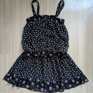 ページボーイ(PAGEBOY)の美品　ページボーイ　セットアップ　ミニスカート　花柄(セット/コーデ)