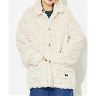 エックスガール(X-girl)のX-girlエックスガール ジャケット CURLY BOA JACKET未使用品(その他)