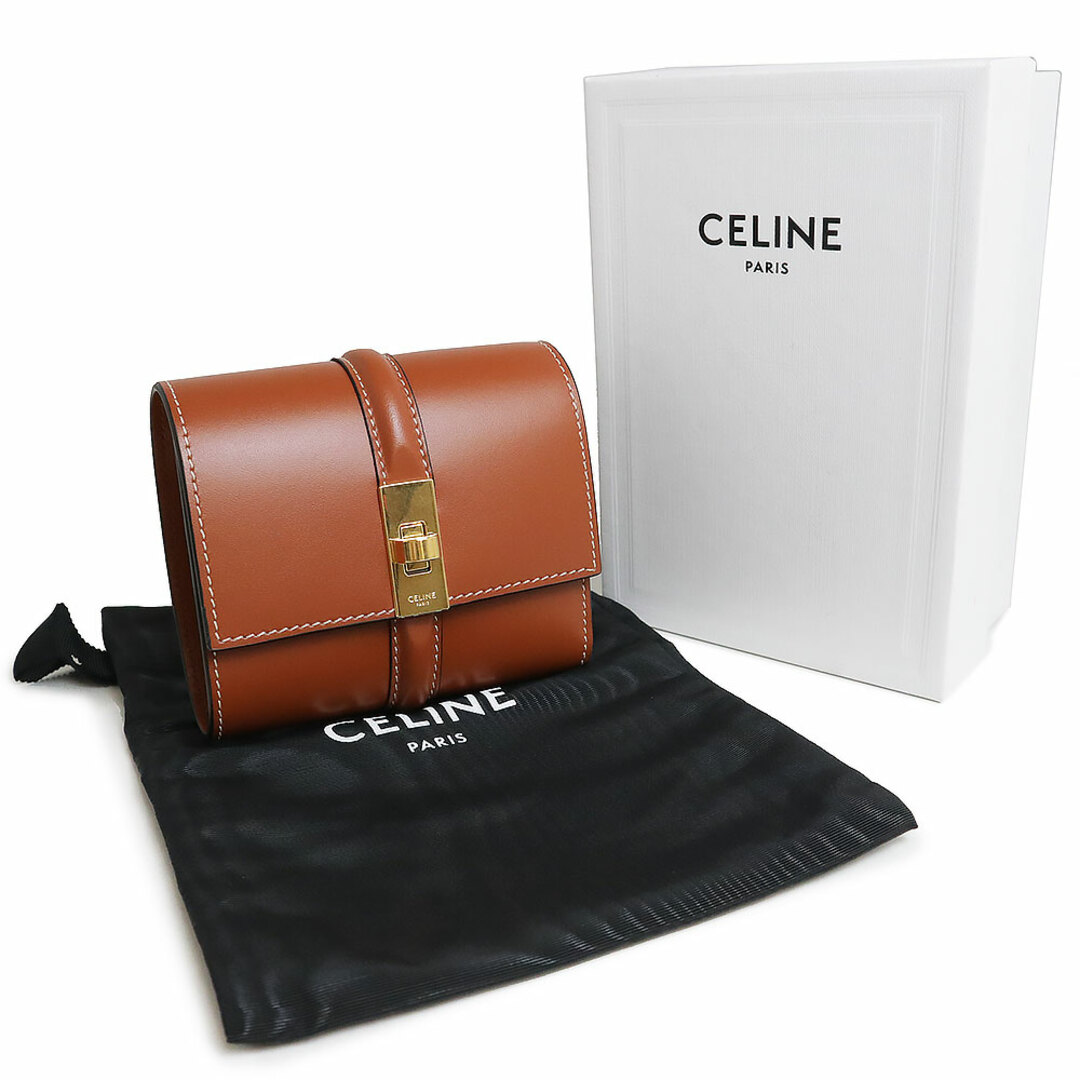 セリーヌ ウォレット 三つ折り財布箱付 CELINE