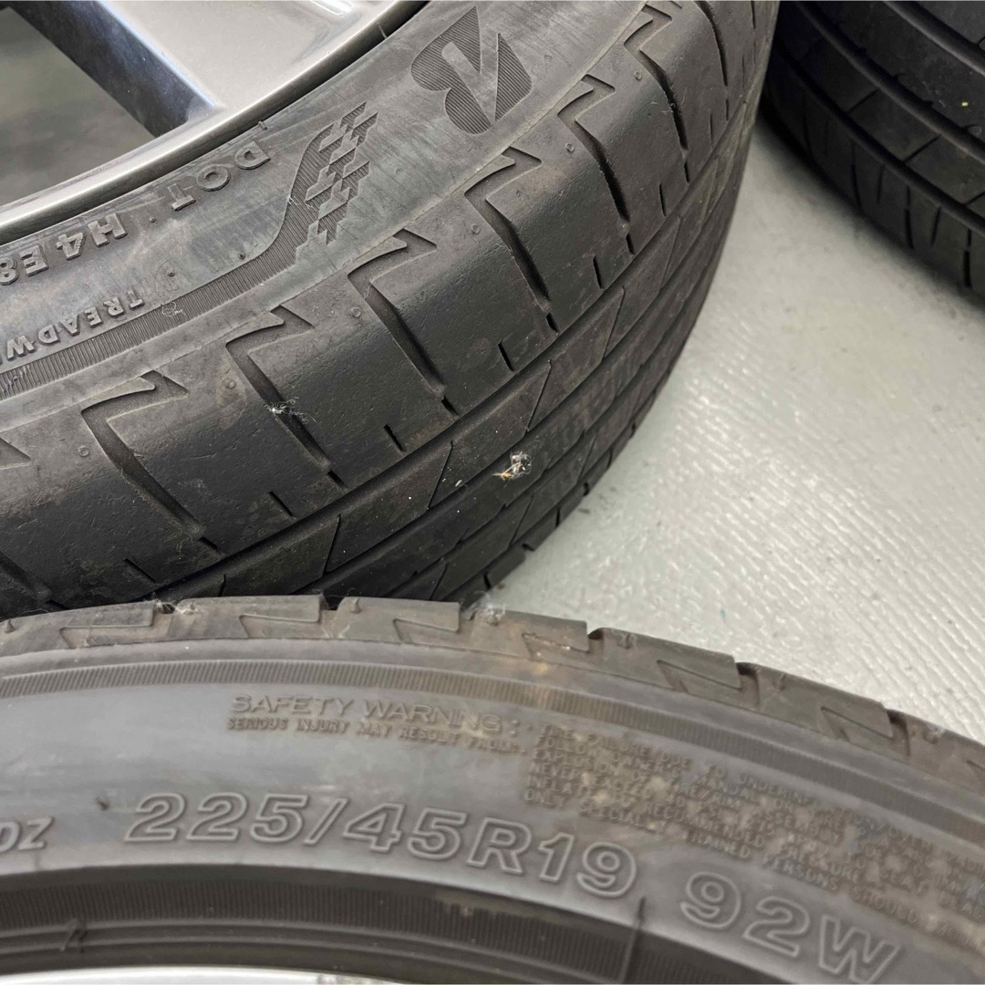 マツダアテンザ純正19インチアルミ夏タイヤ付225/45R19 GJ5FP 6