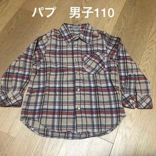 パプ(papp)の格安！パプ　男子110 長袖シャツとGAPジージャン(Tシャツ/カットソー)