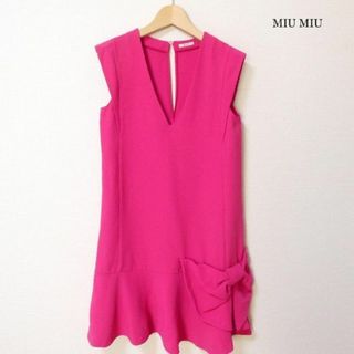 ミュウミュウ ワンピースの通販 800点以上 | miumiuのレディースを買う