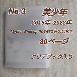 No.3 美少年2015年~2022年 雑誌切抜き80頁/クリアブック入(音楽/芸能)