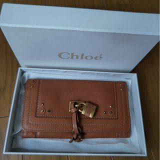 クロエ(Chloe)のクロエ　レザー長財布　パディントン(財布)