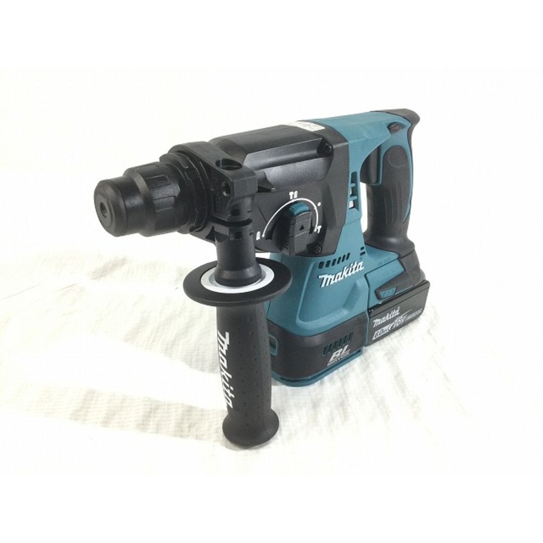 Makita(マキタ)の☆未使用品☆makita マキタ 18V 24mm 充電式ハンマドリル HR244DRGX バッテリー2個(18V 6.0Ah) 充電器 ケース付き 79606 自動車/バイクのバイク(工具)の商品写真