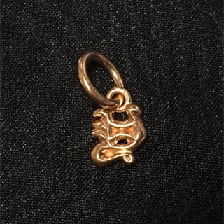 クロムハーツ(Chrome Hearts)のクロムハーツ アルファベット ミニ Y スタックチャーム 22k イニシャル(ネックレス)