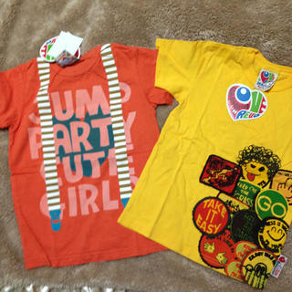 ジャム(JAM)のラブレボ新品Tシャツ2枚セット130(Tシャツ(半袖/袖なし))
