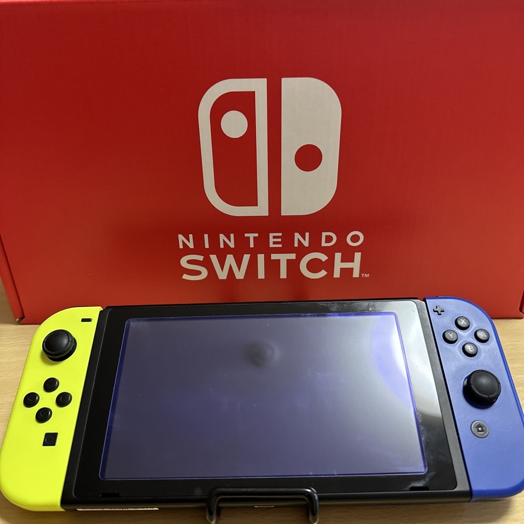 Nintendo Switch 本体 ブルー ネオンイエロー 新品