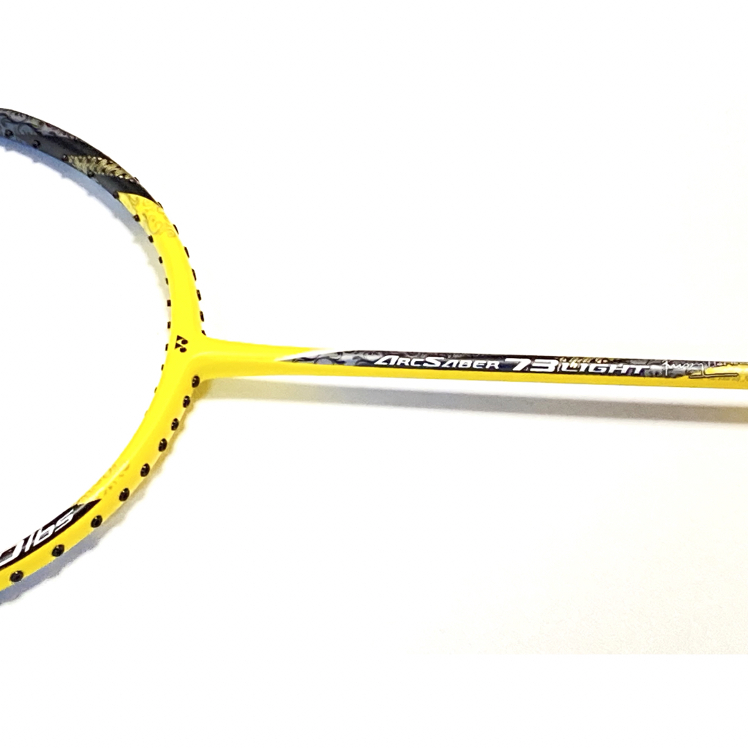 YONEX(ヨネックス)のヨネックス ARC 73 アークセイバー 73 LIGHT イエロー ラケット スポーツ/アウトドアのスポーツ/アウトドア その他(バドミントン)の商品写真